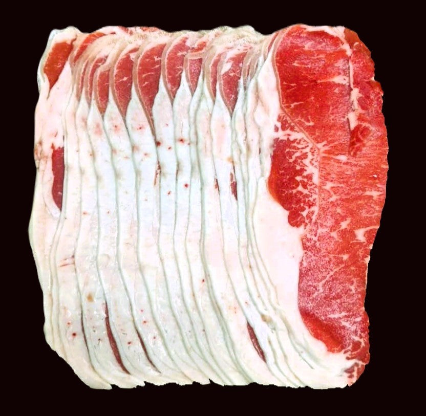 BEEF STRIPLOIN SLICED, USA (PER 500G/PKT)