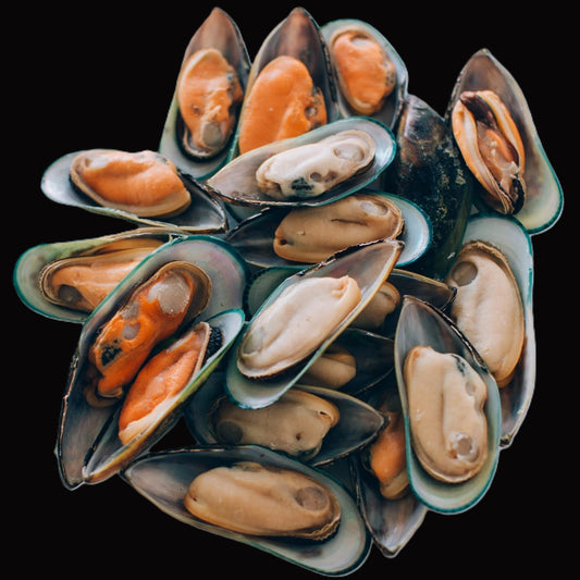 HALF SHELL GREEN MUSSEL - (PER 907G/PKT)