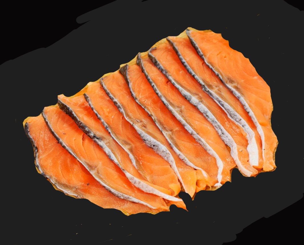 SMOKED SALMON SLICED (CW) PER KG